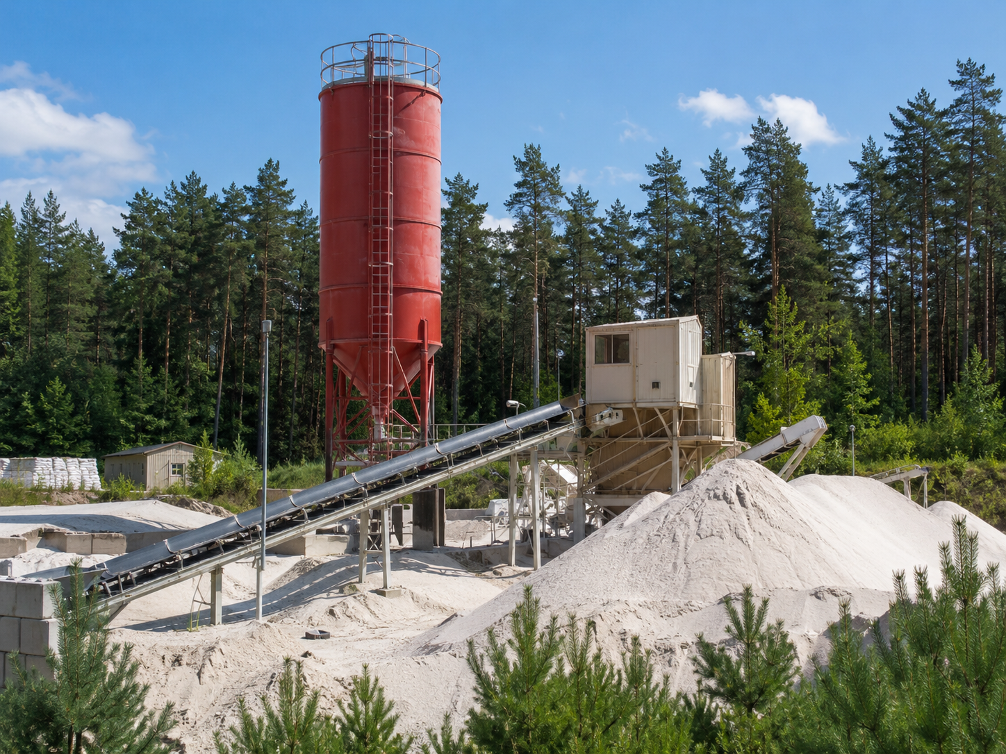 Quarzsandwerk am Standort Wenden/Stöckse